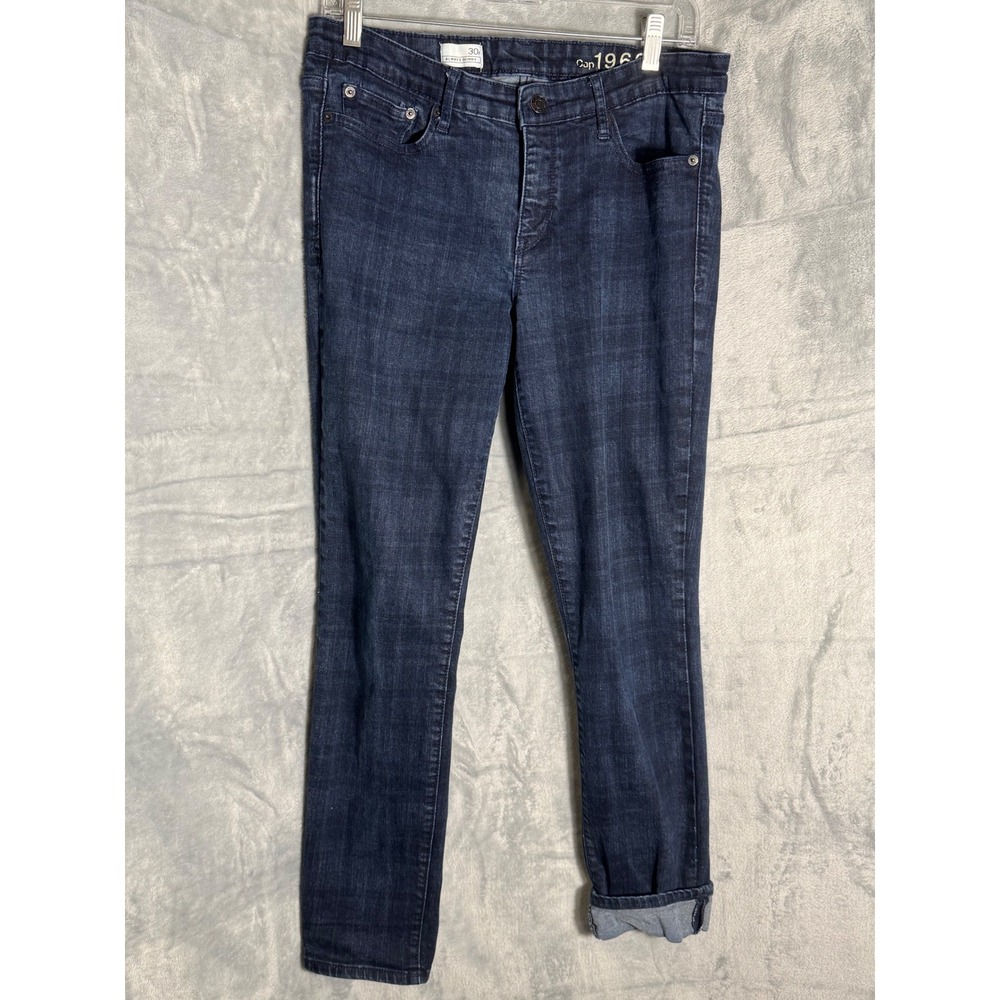 Gap 1969 Always Skinny Jeans Womens 30 Regular Dark‎ Wash Denim 988928